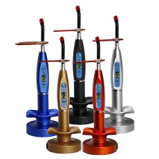 Dental 5W Curing Lamp Light Wireless Cordless LED 1500mw T1 5 COLORS AVAILABLE